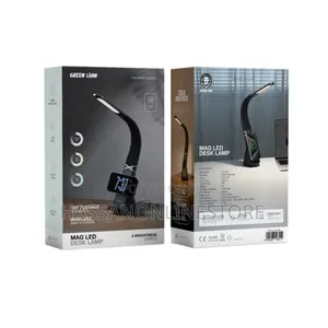 Green Lion Mag Led Desk Lamp - Black