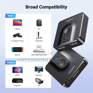 Ugreen Hdmi Switcher 2 in 1 Out at 60hz
