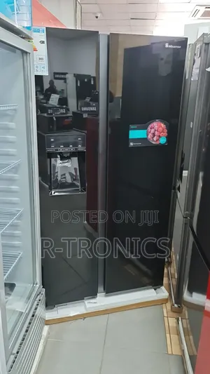 Hisense 535l Side by Side Fridge, Frost Free, Ice Water Dispenser,