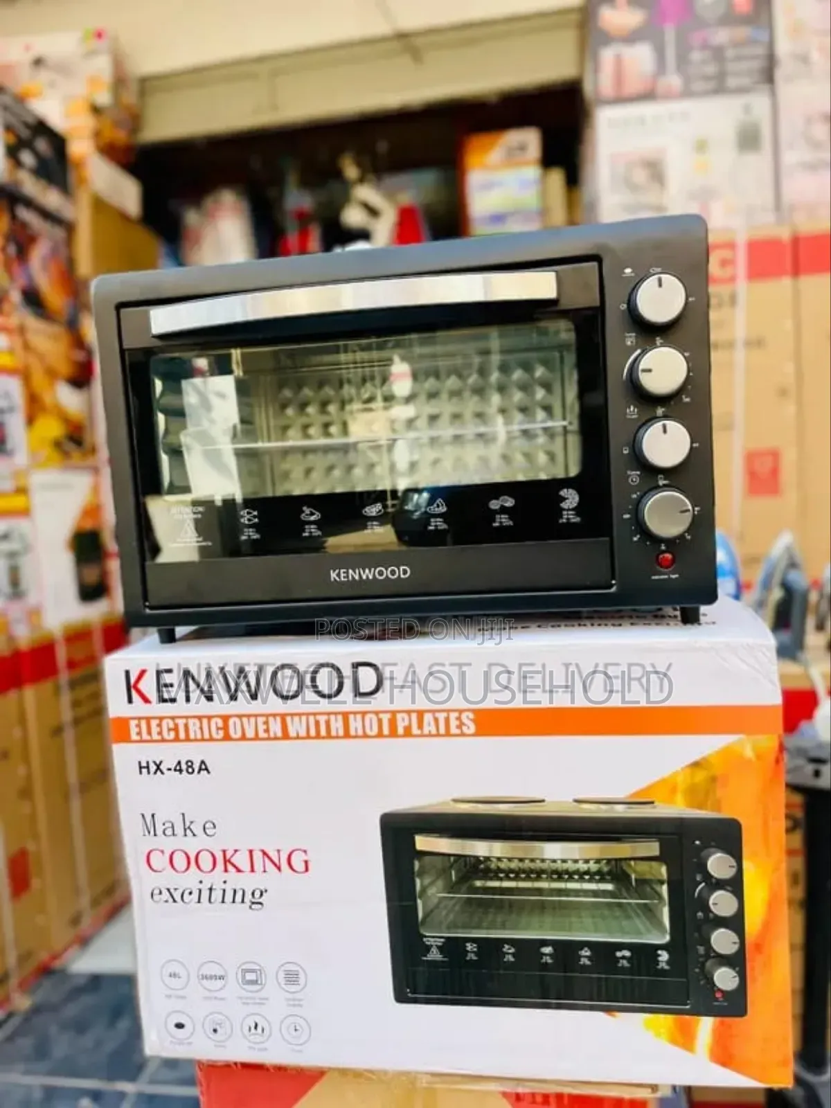 Elecric Oven With Hot Plates