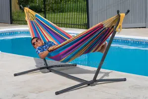 Hammock With Steel Stand 204kg