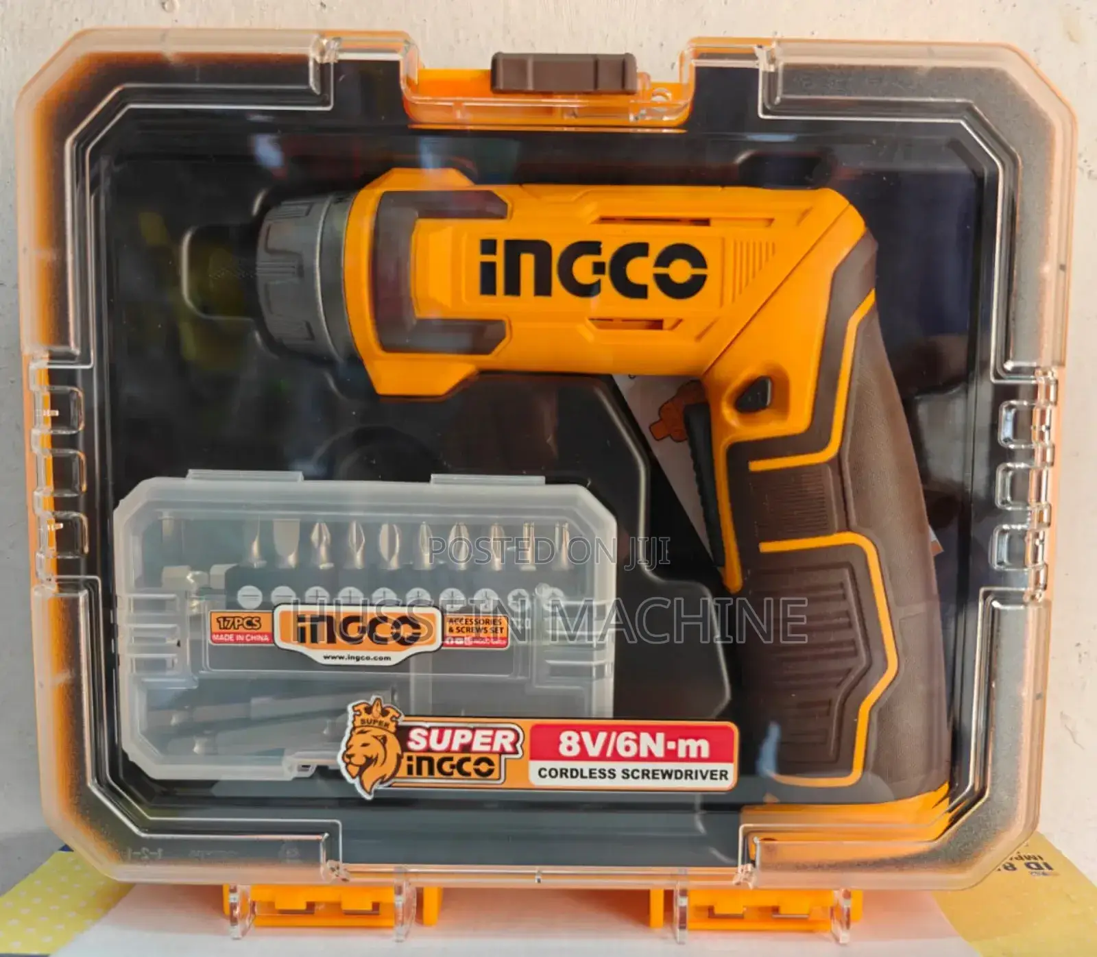 Cordless Screwdriver Ingco V8