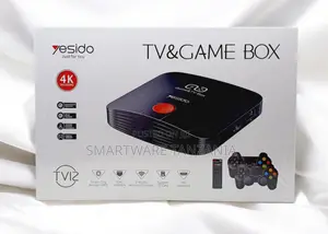 Yesido Tv Game Box Decoding Amlogic S905 Rj45 Wireless Remote