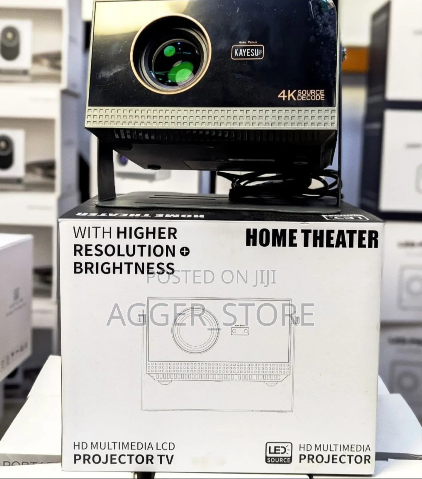 Hd Multimedia LCD Projector Tv (Home Theater)