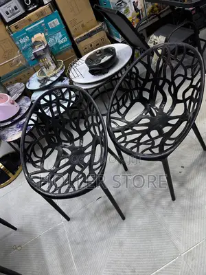 Black Plastic Chair ( One Piece)