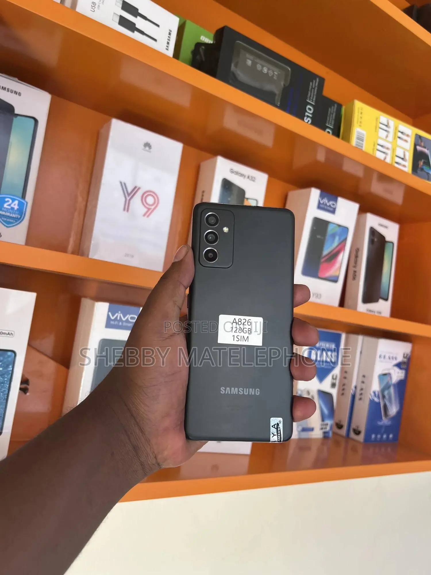 Samsung Galaxy A82 5G (Galaxy Quantum 2) 128 GB Black