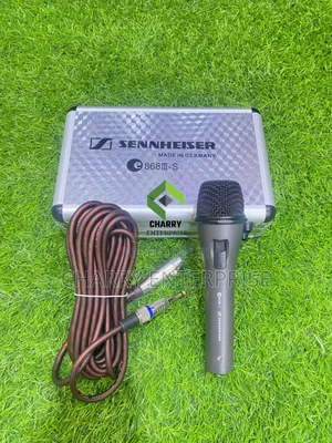 Sennheiser E 868iii-S Dynamic Cardioid Wired Mic From Germany Wire 5m