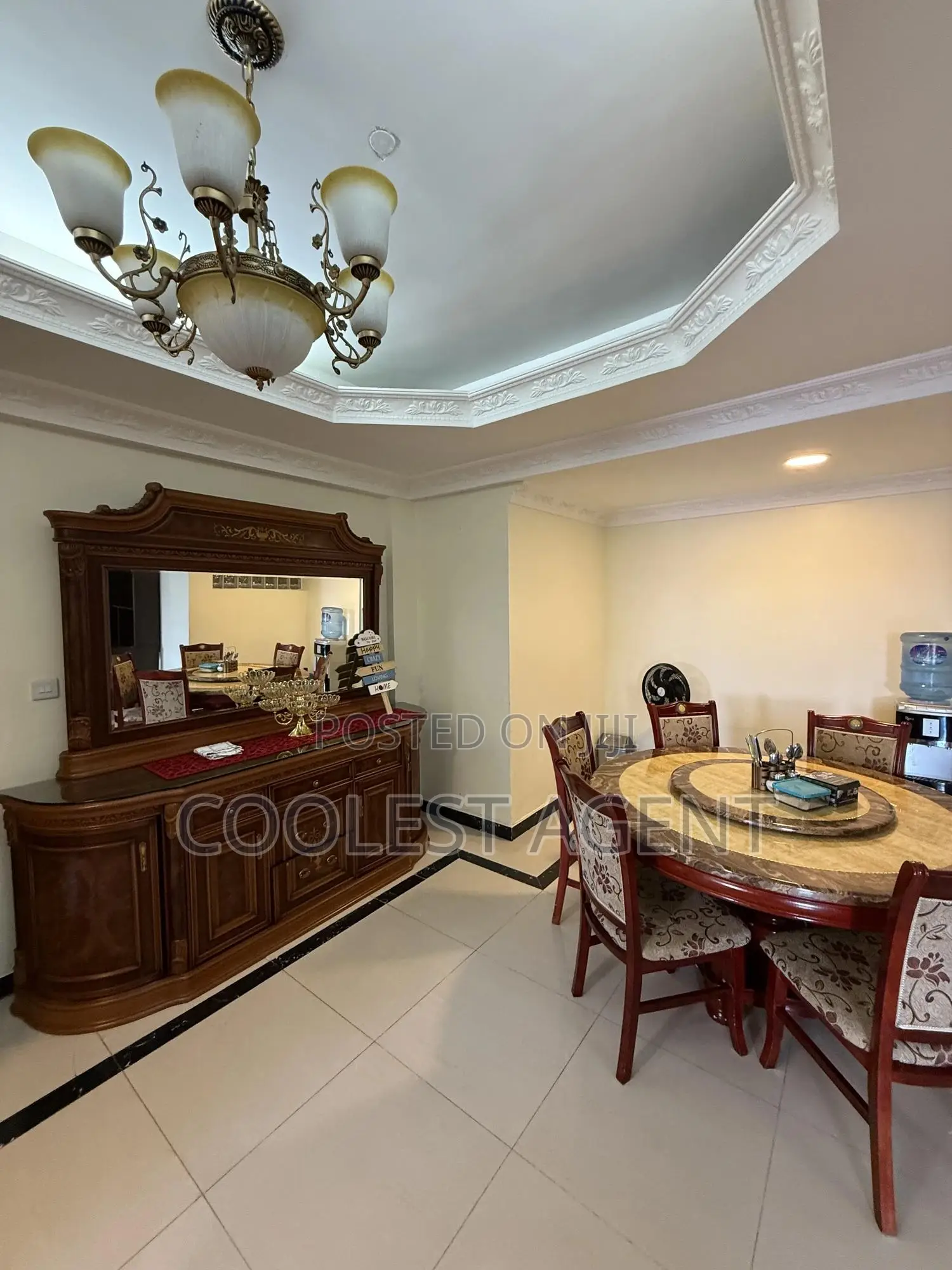 Furnished 3bdrm Apartment in Coolest Estate, Masaki for rent