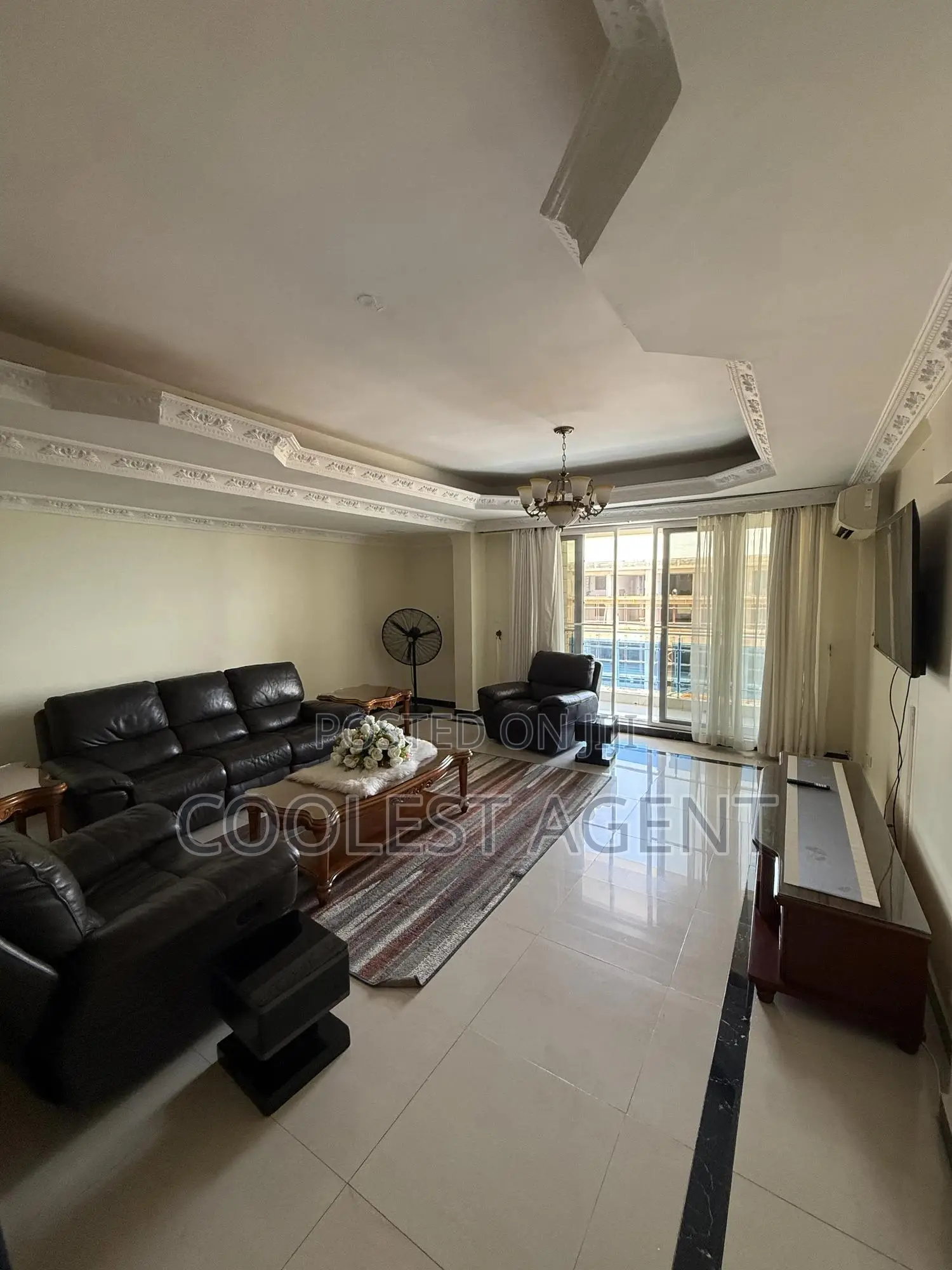 Furnished 3bdrm Apartment in Coolest Estate, Masaki for rent
