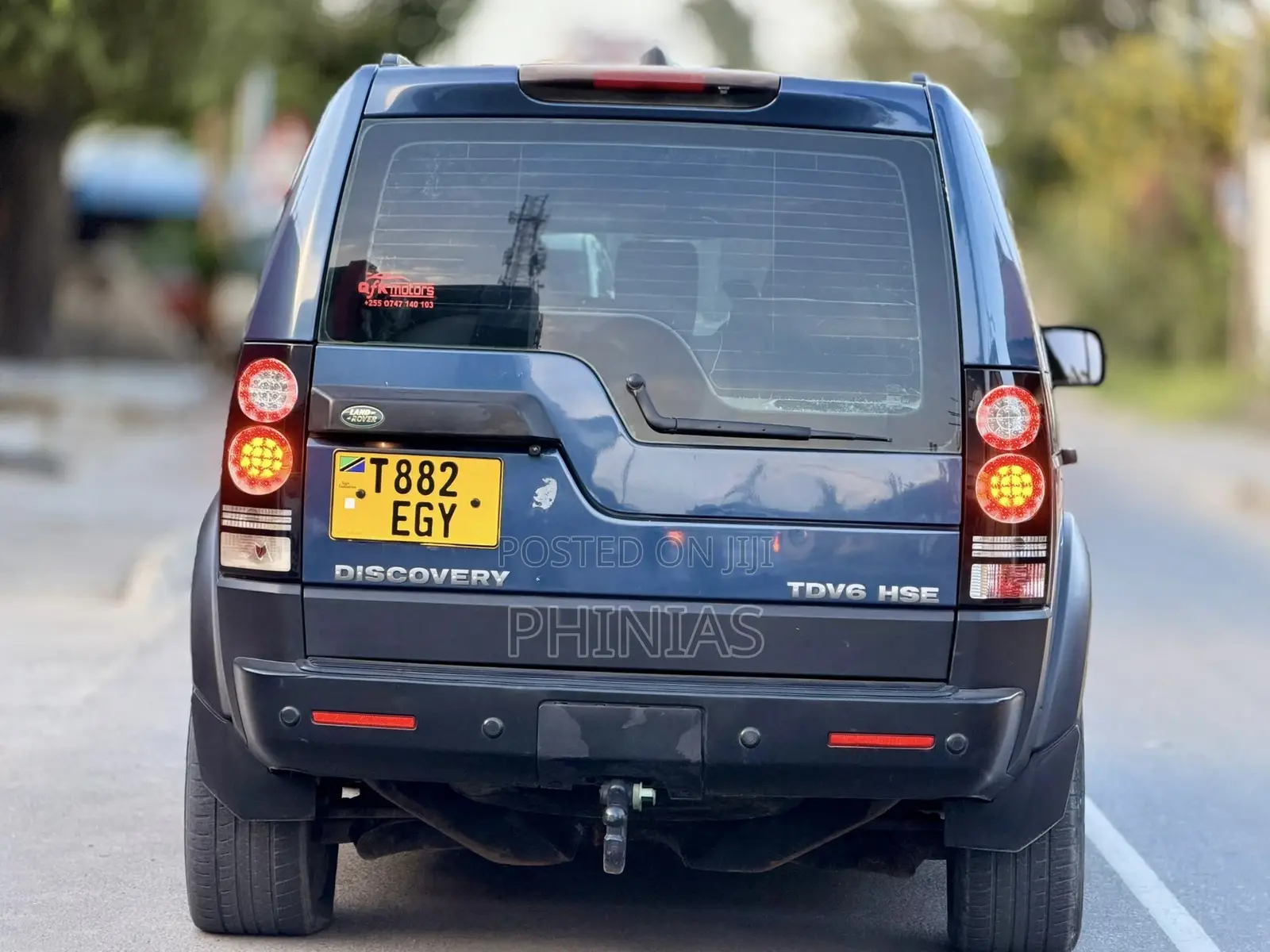 Land Rover Discovery 2008 Blue
