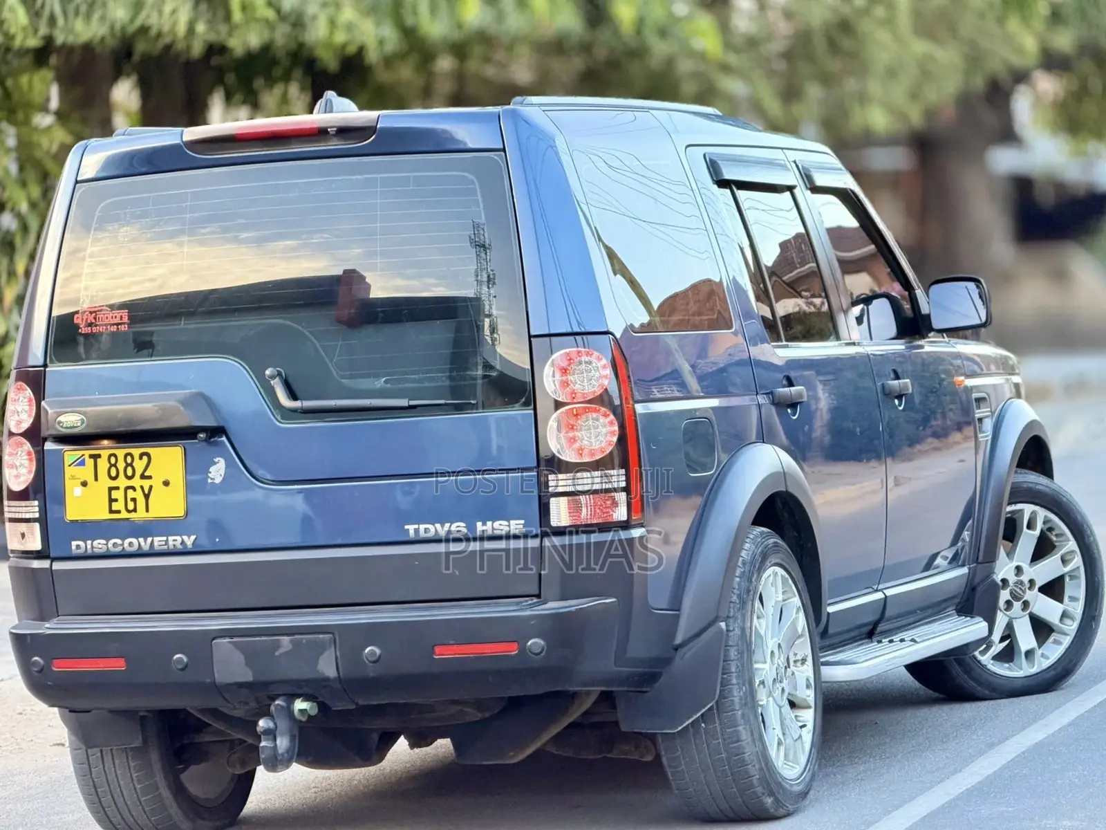 Land Rover Discovery 2008 Blue