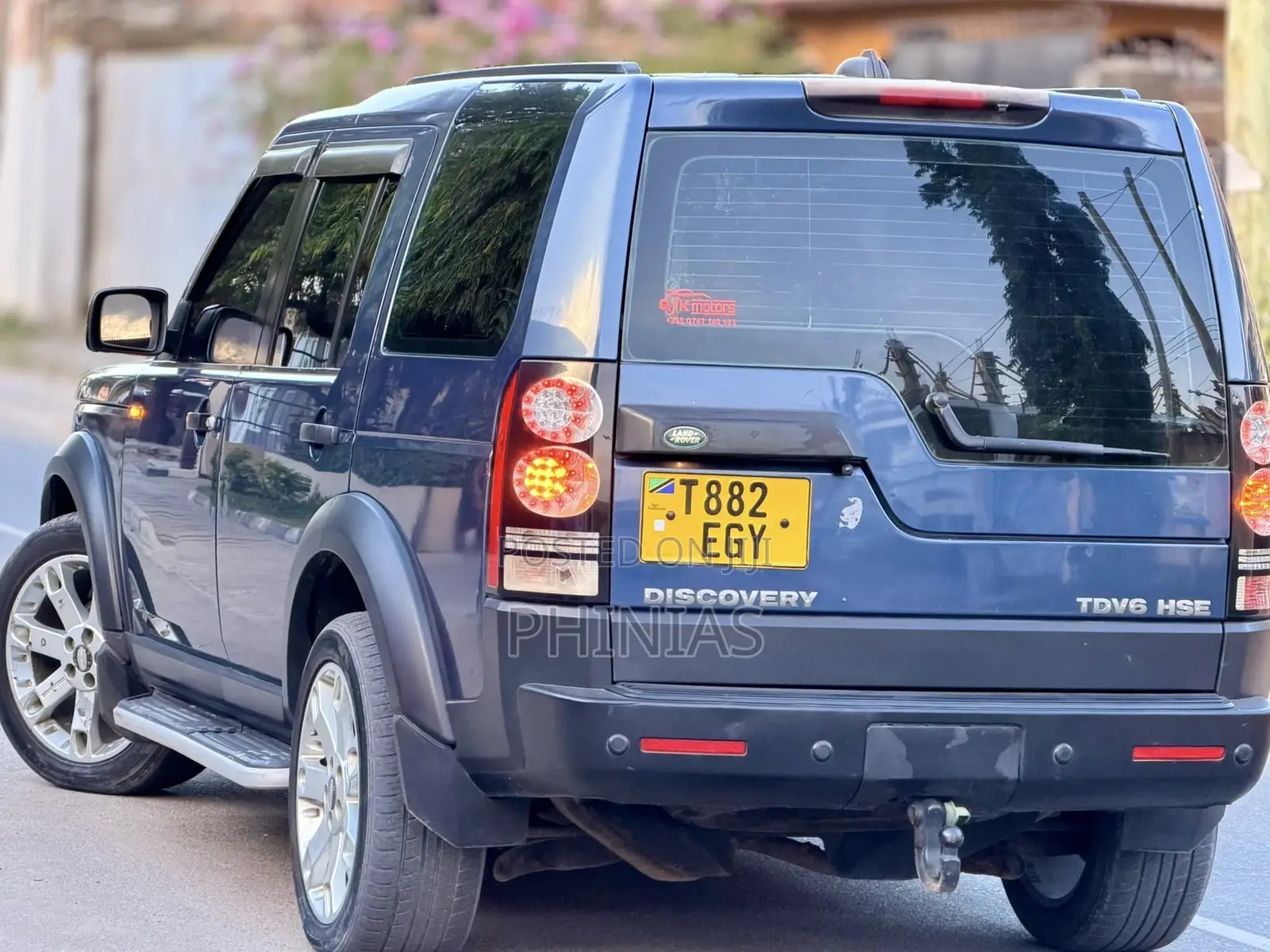 Land Rover Discovery 2008 Blue