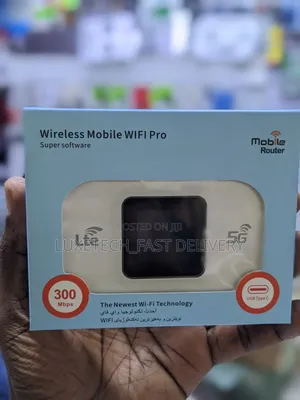 Wireless Mobile Wi-Fi Pro Portable Mobile Router or Hotspot