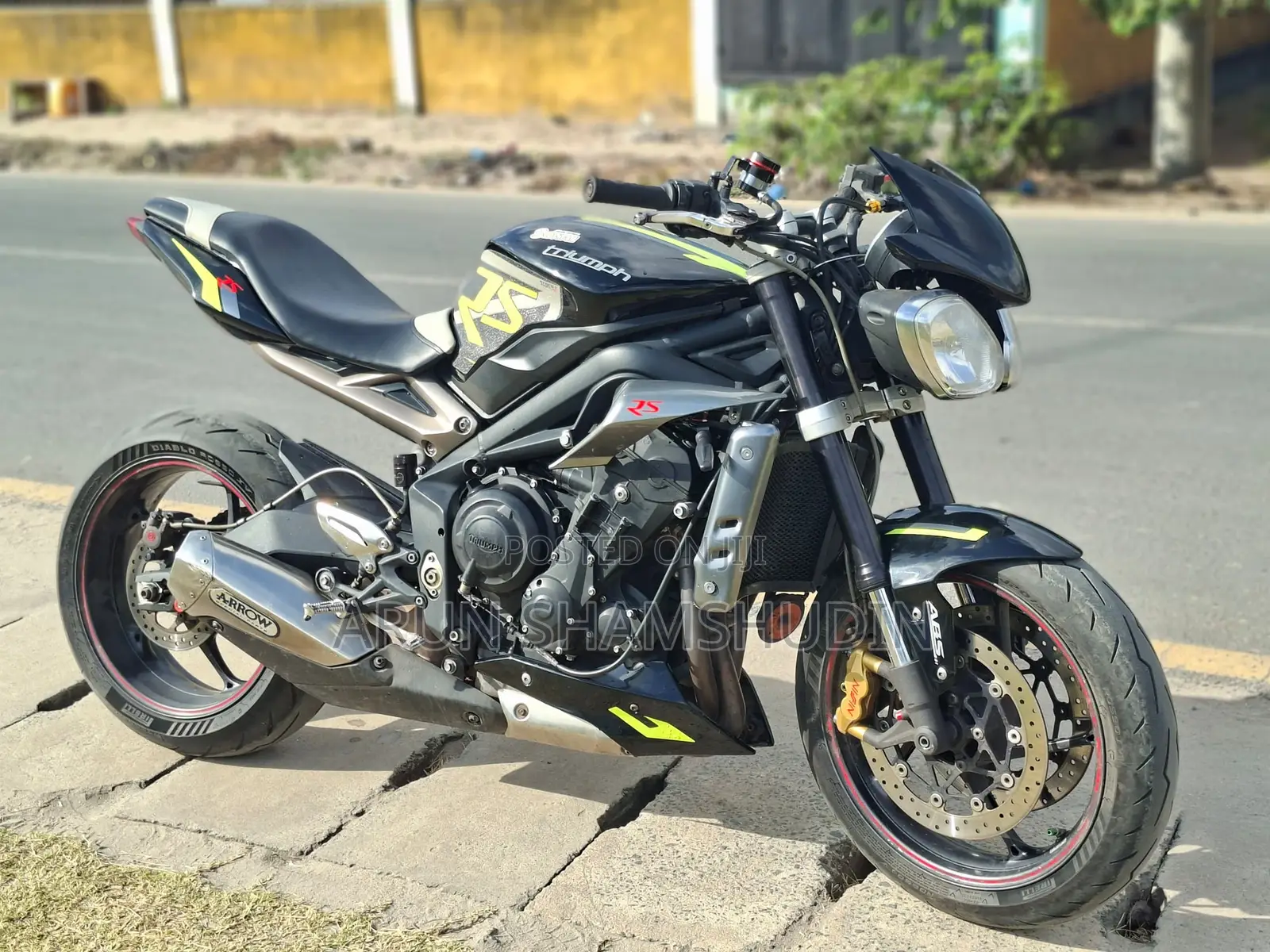 Triumph Speed Triple 2016 Black