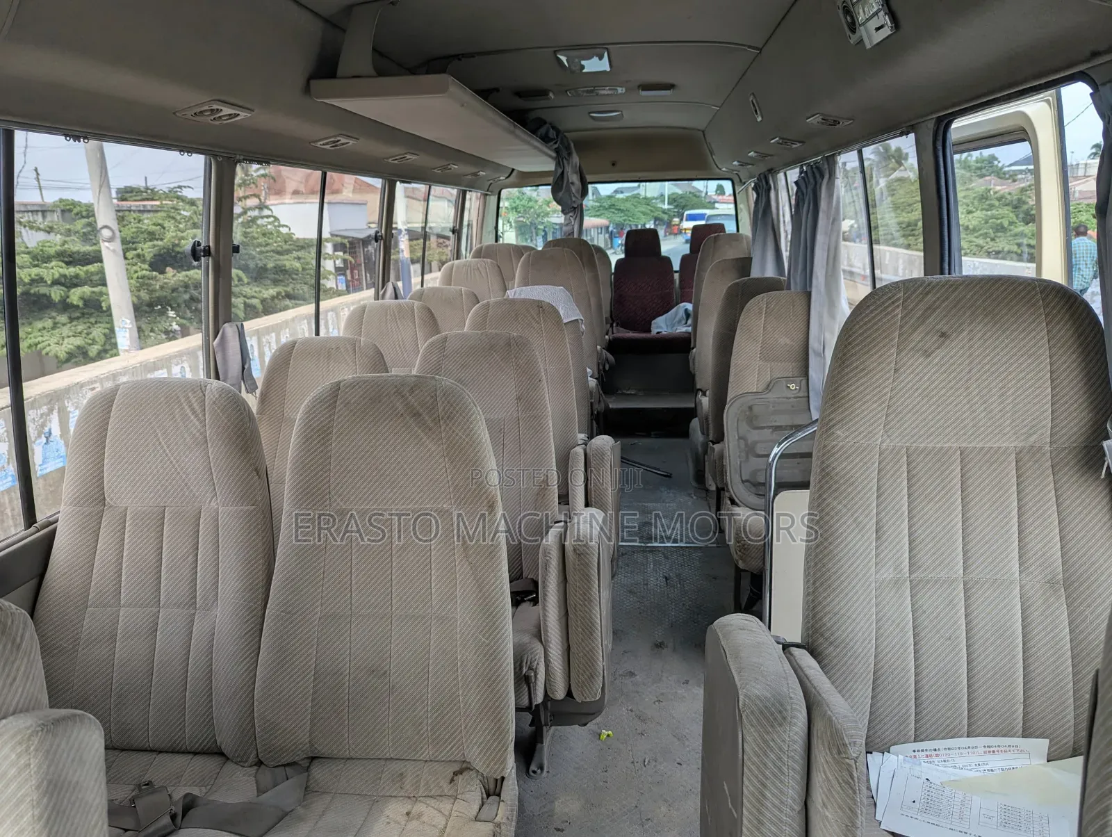Toyota Coaster 1999 Yellow
