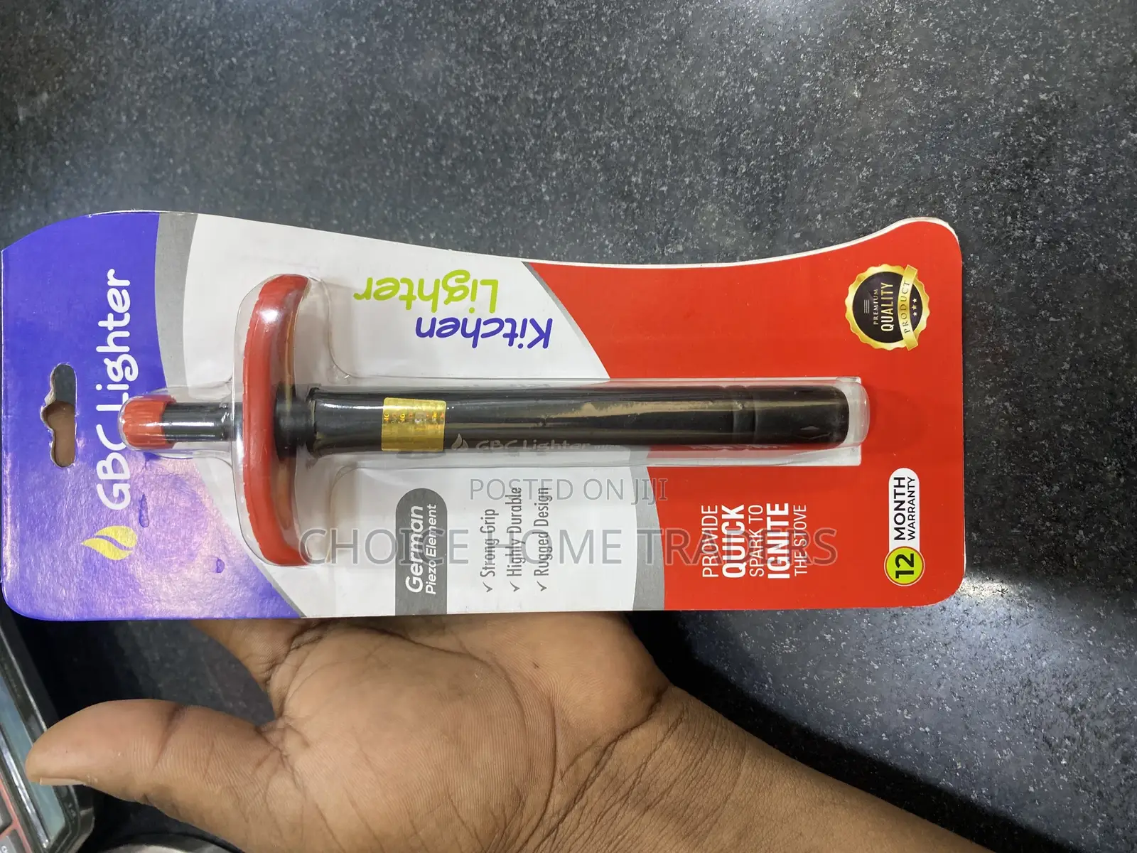Gas Lighter/Kiberiti Yakuwashia Moto
