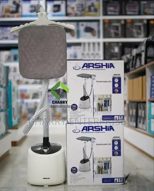 Arshia Garment Steamer Tank:- 2l Power: 1800w
Adjustable Ironing Board