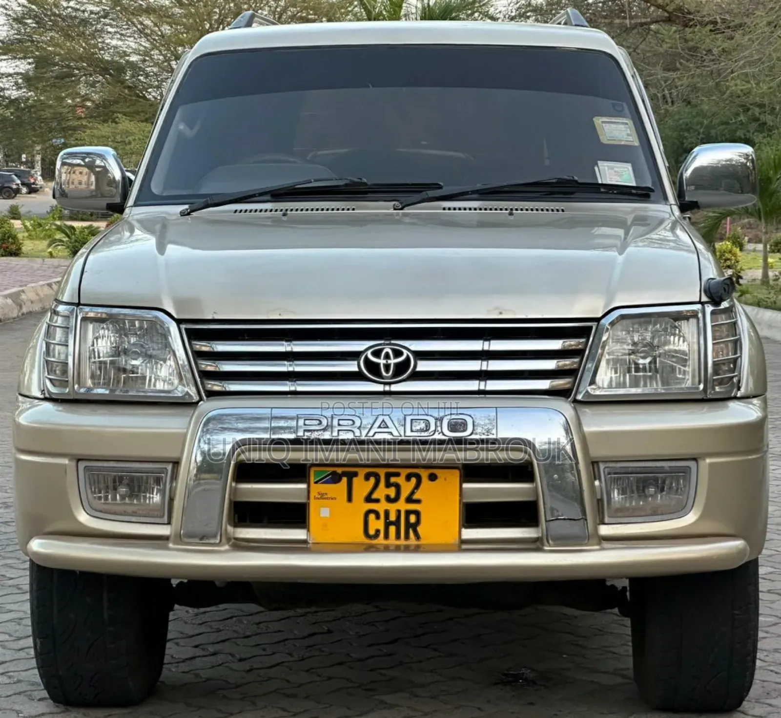 Toyota Land Cruiser Prado 2001 Gold