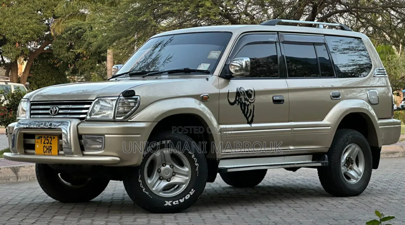 Toyota Land Cruiser Prado 2001 Gold
