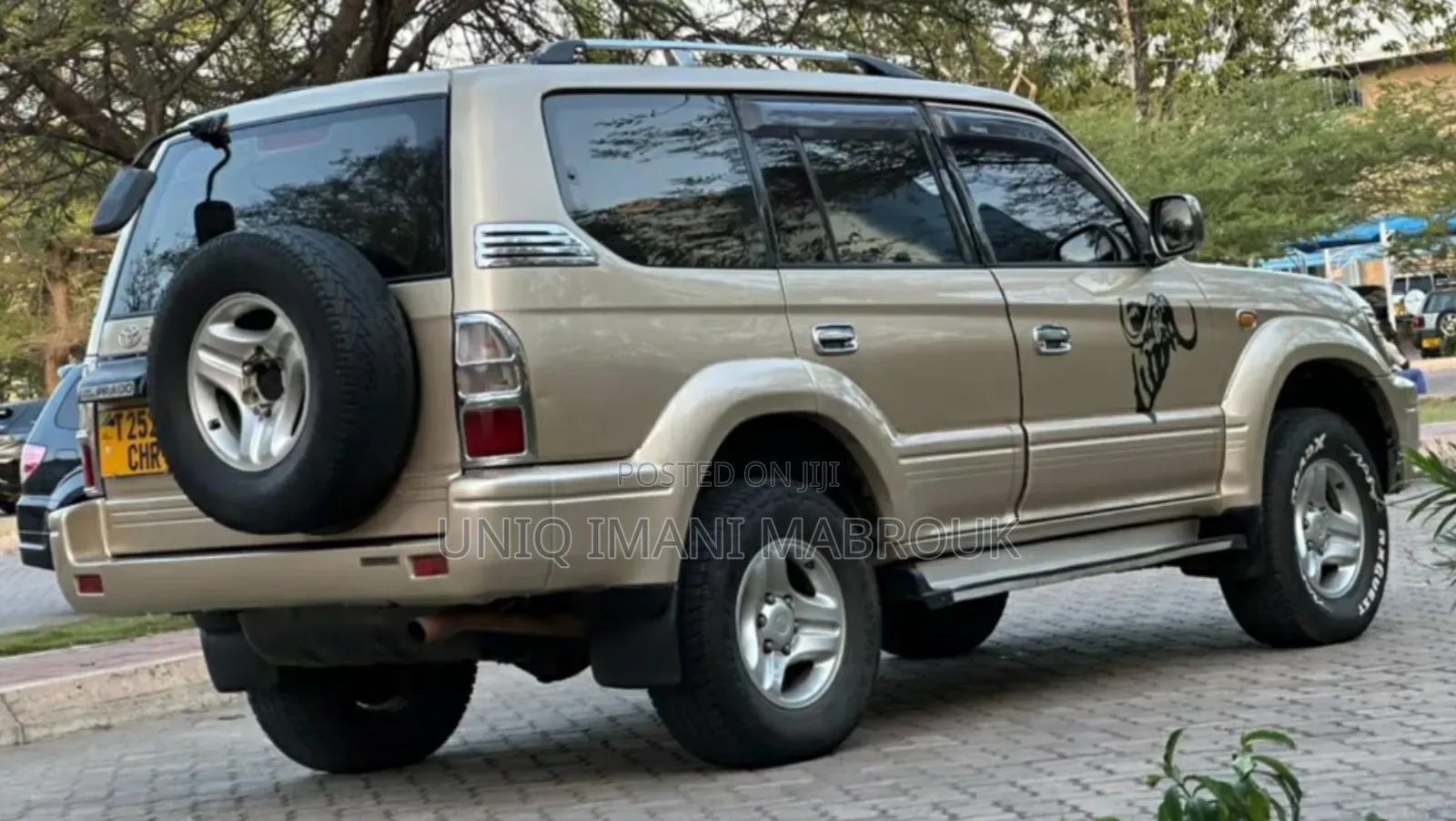 Toyota Land Cruiser Prado 2001 Gold