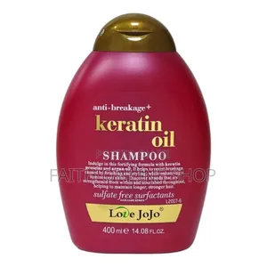 Love Jojo Hair Shampoo With Keratin and Argan Oil 400ml