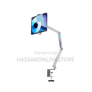 Porodo Multi-Joint Aluminum Desk Mount - Grey