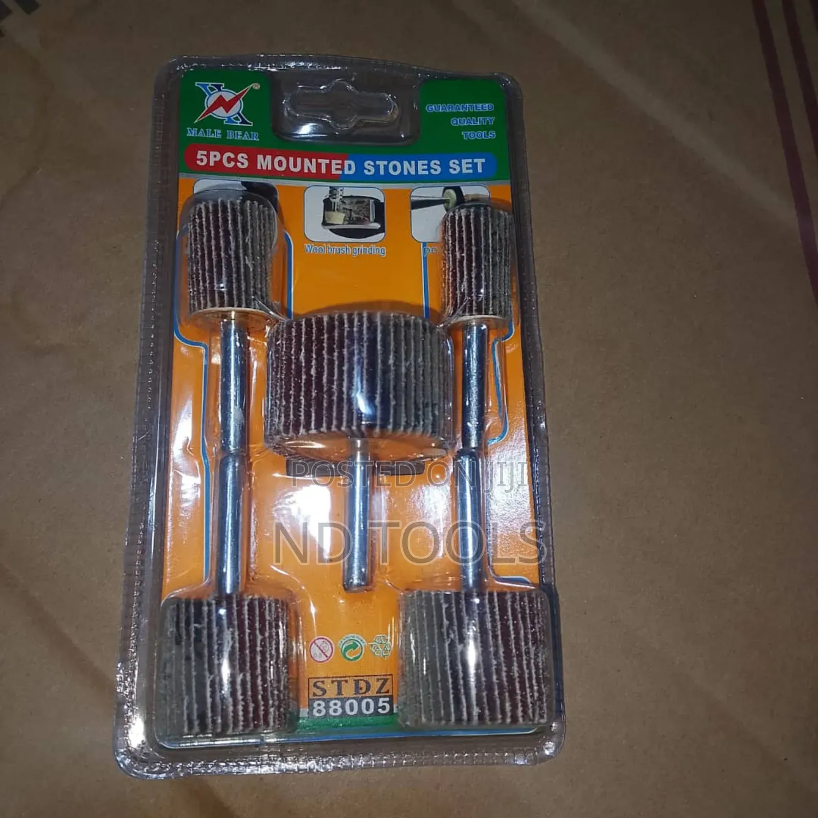 Mounted Flap Wheel Set 5pcs – Malebear