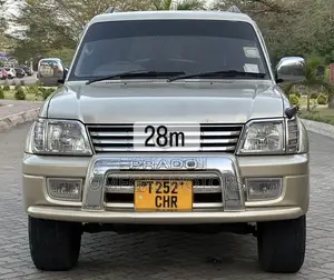 Toyota Land Cruiser Prado 2001 Gold