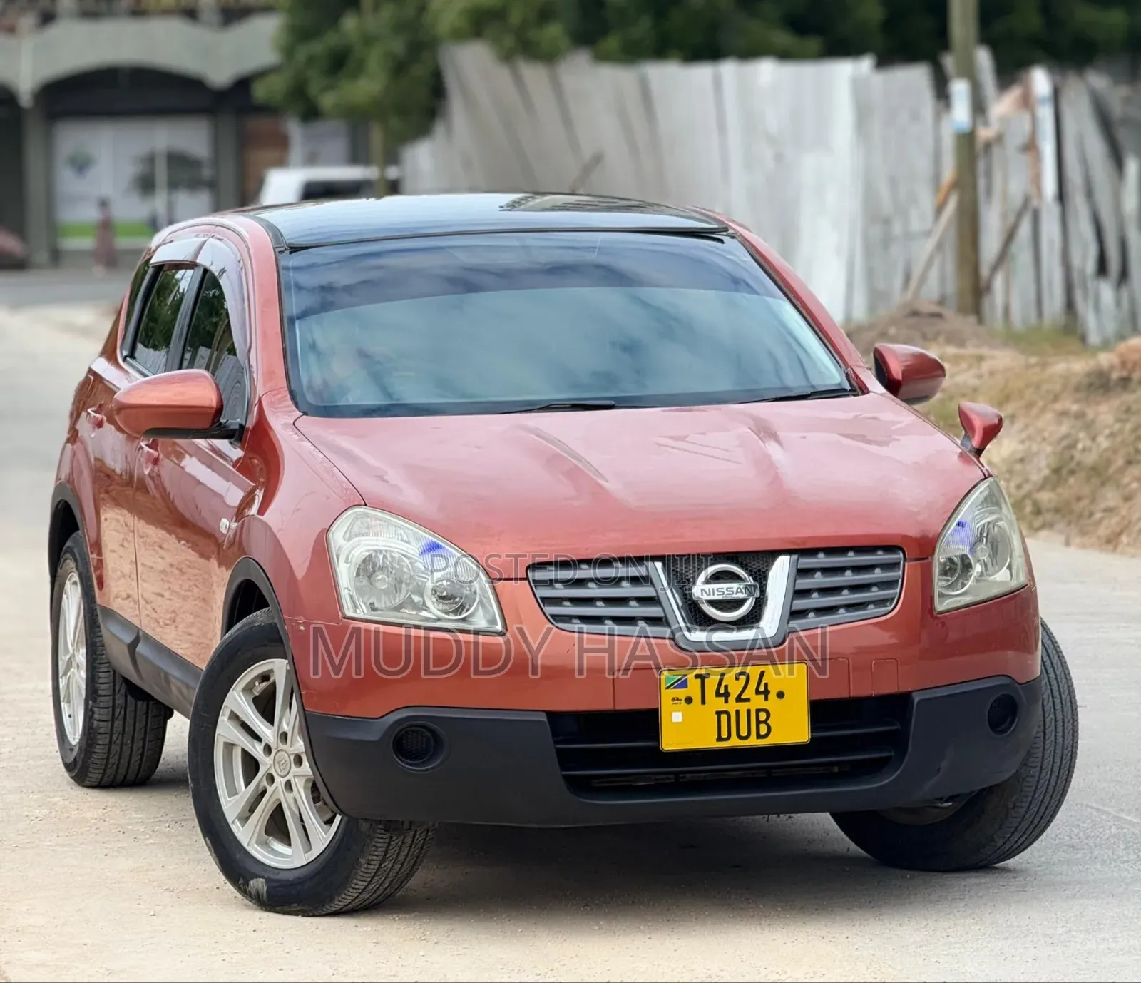 Nissan Dualis 2007 Maroon