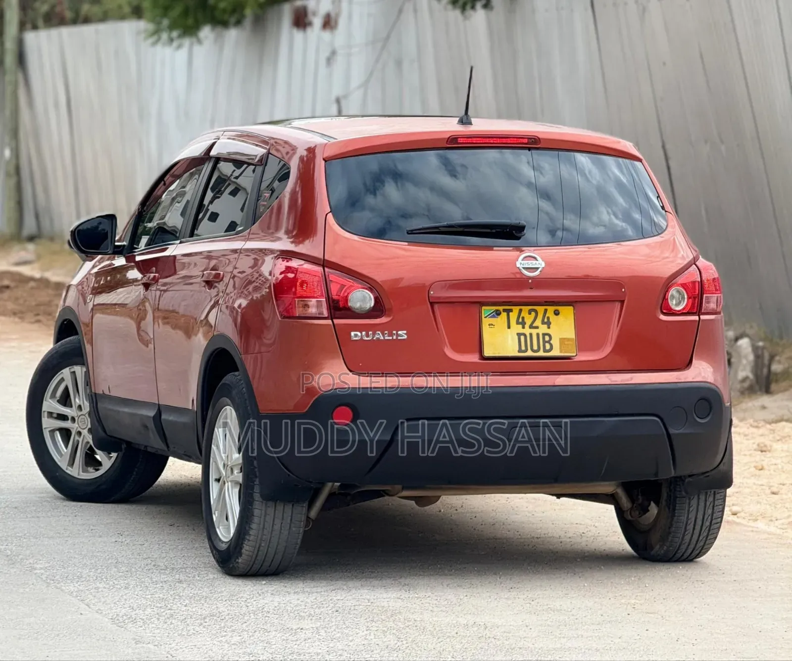 Nissan Dualis 2007 Maroon
