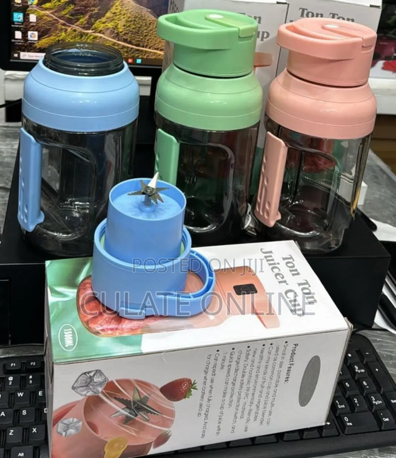 1.5ltrs Rechargeable Portable Blender