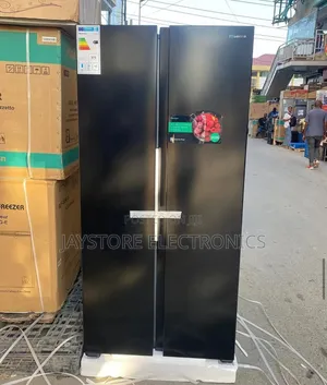 Hisense 428l Side by Side Refrigerator (Model No: Rs3n428nab)