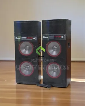 Sundar Powerful Speaker With Mic Kwa Biashara Bar Na Sherehe
60000w