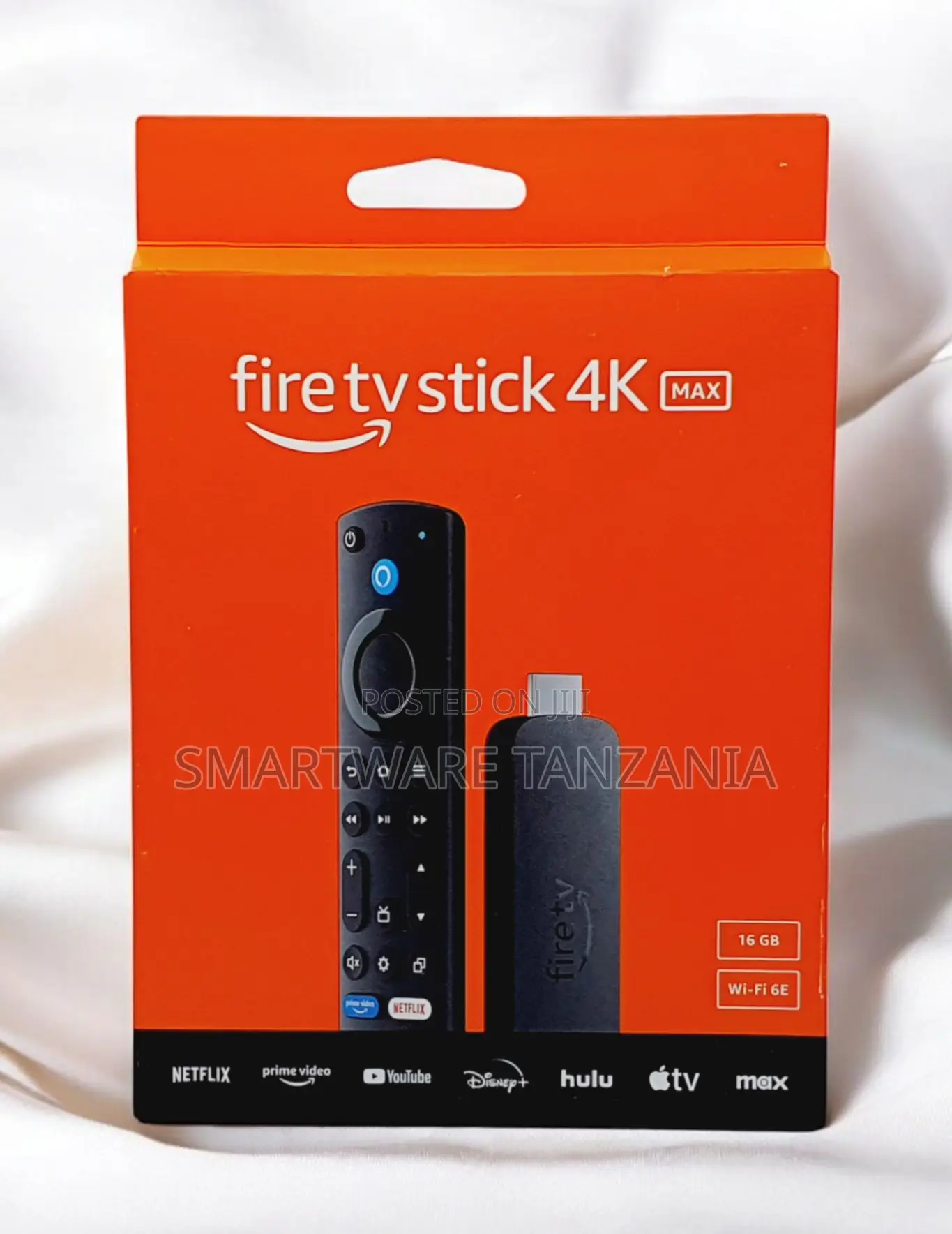 Amazon Fire Tv Stick Max - 16gb Streaming Device With Wi-fi 6e