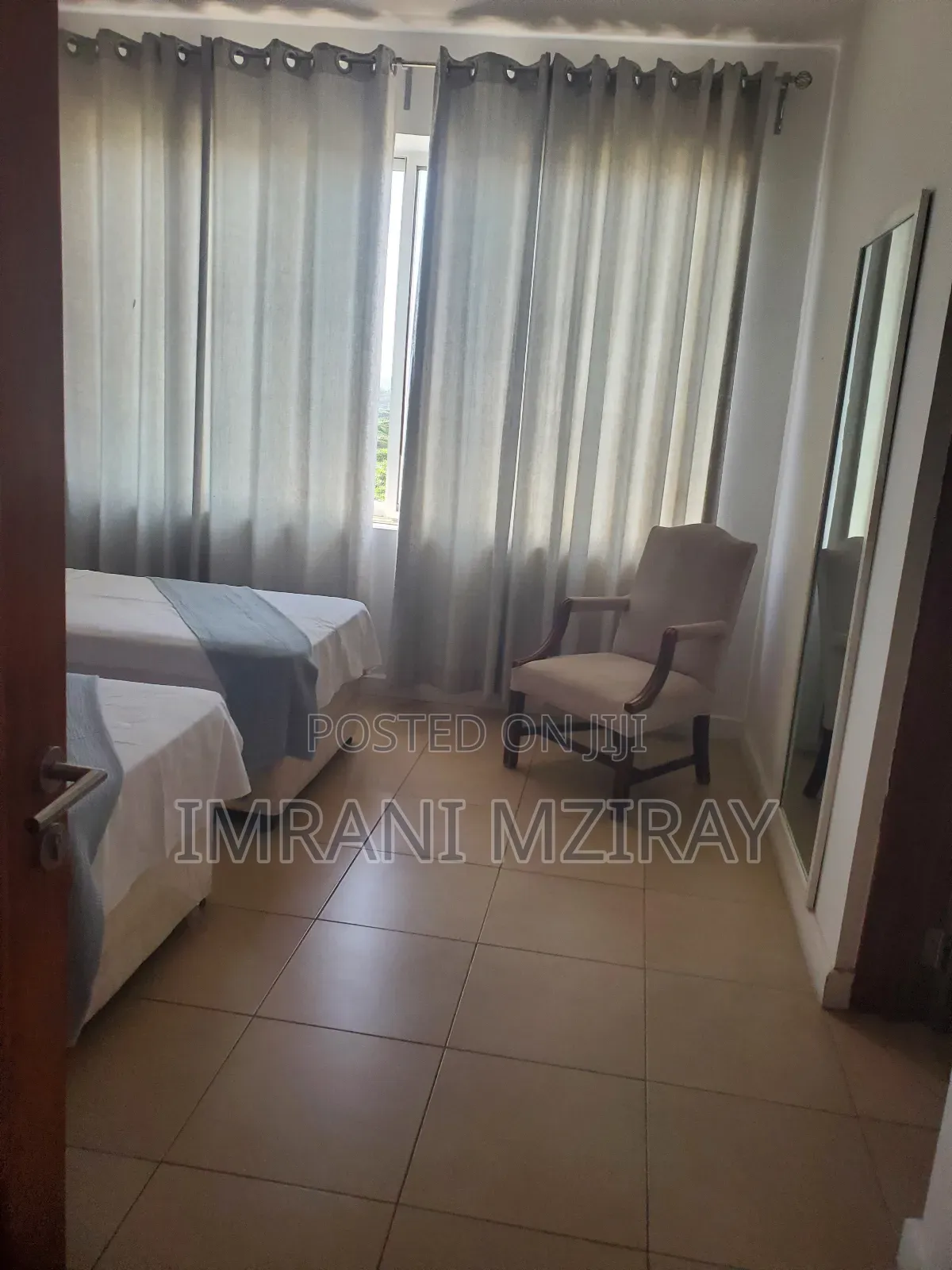 Furnished 3bdrm Apartment in Mikocheni for rent