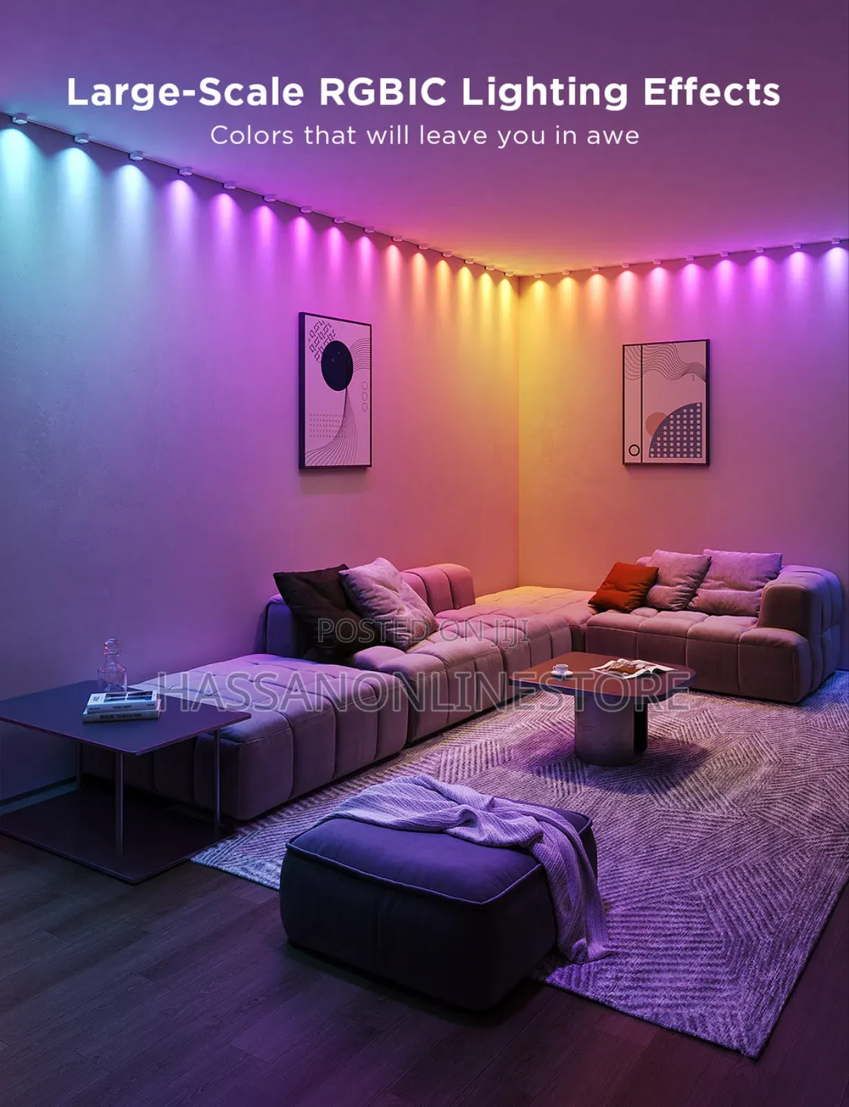 Govee Rgbic String Downlights - Smart Rgbic Ambient Wall/Ceiling Light