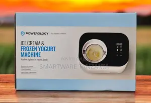 Powerology Ice Cream Frozen Yogurt Machine - 1l, High-Power