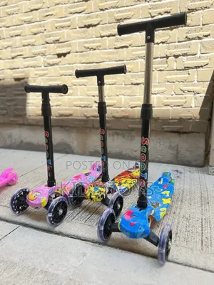 Scooter With Cartoon Painted Available