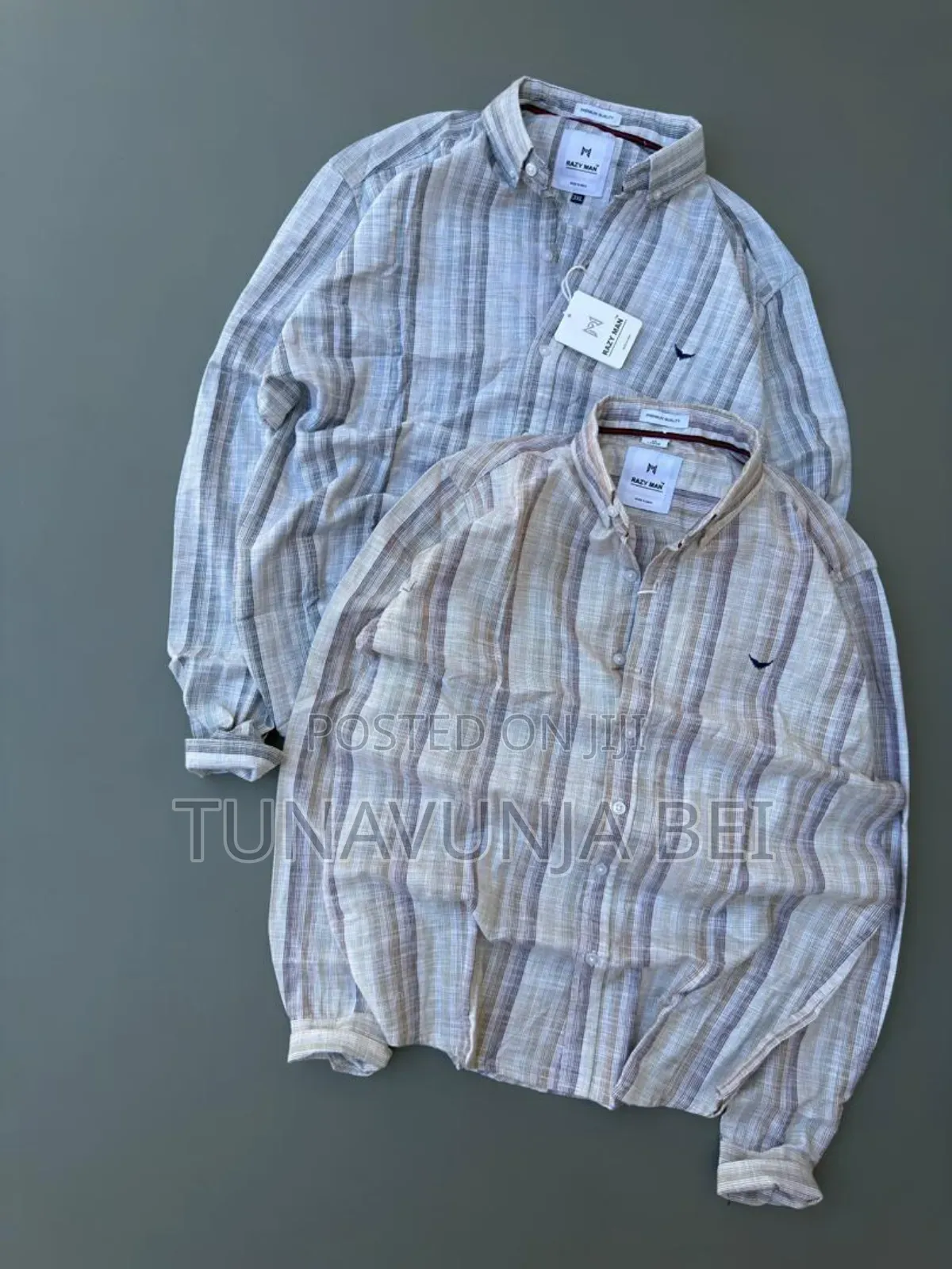 Stripes Linen Shirts 
