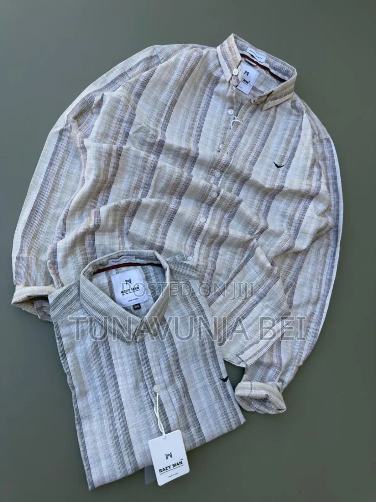 Stripes Linen Shirts 