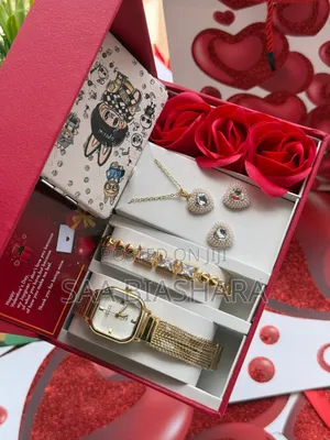 Gucci Classic Ladies Combo for Valentine Gift Gold and White