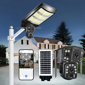 Security Camera 8mp Na Taa Solar 600w Vyote Unapata Kwa 275,000 Tu