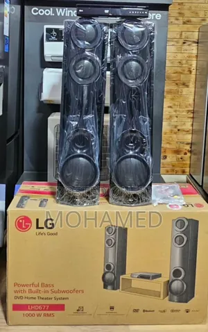  Lg DVD Home Theater – Model Lhd677  1000w