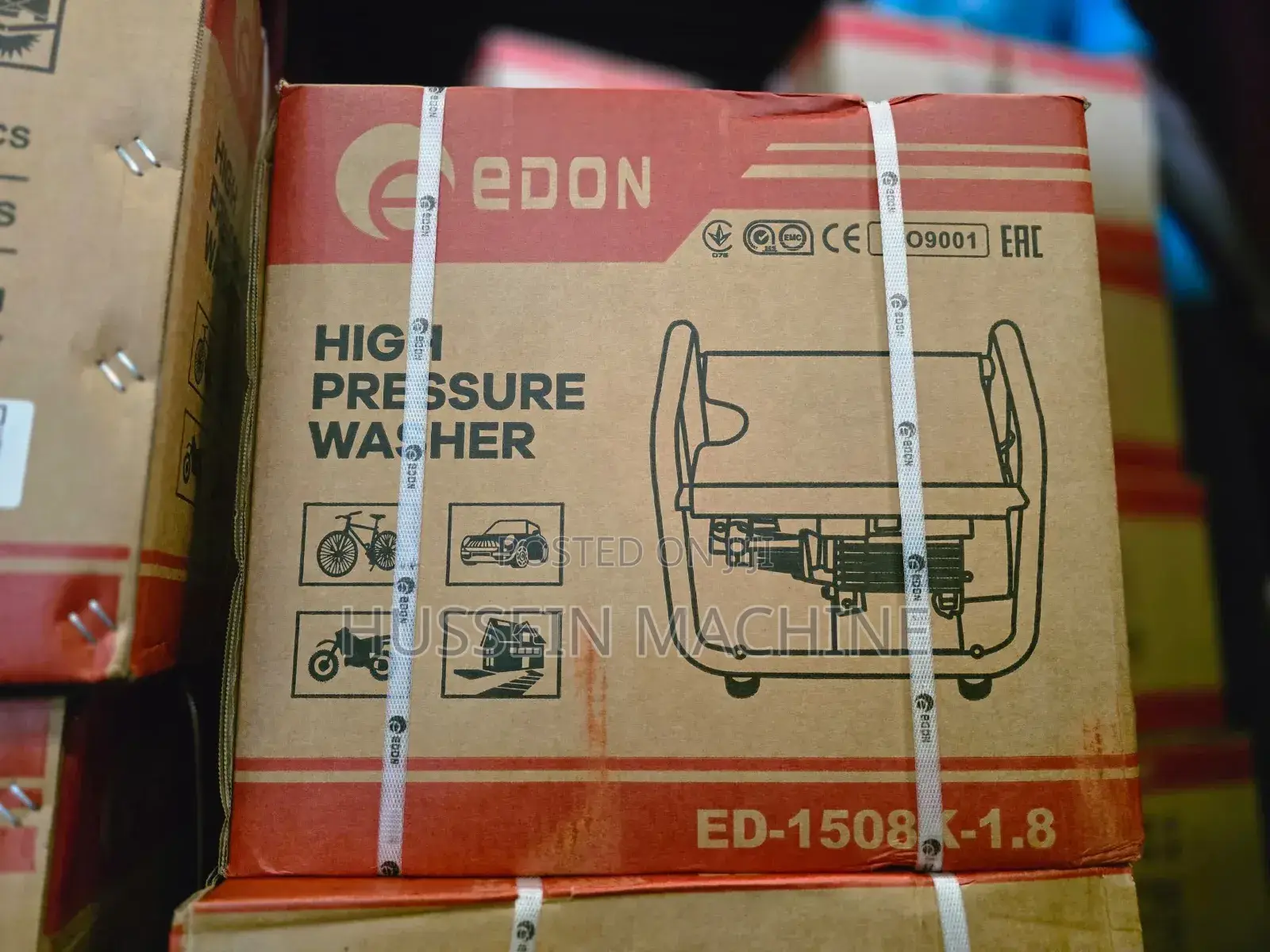 High Pressure Washer 1.8a Portable Edon New