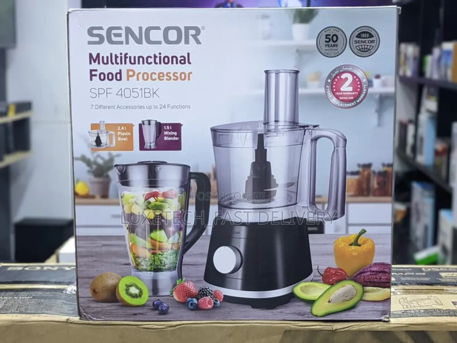 Sencor Multifunctional Food Processor, Model SPF 4051bk