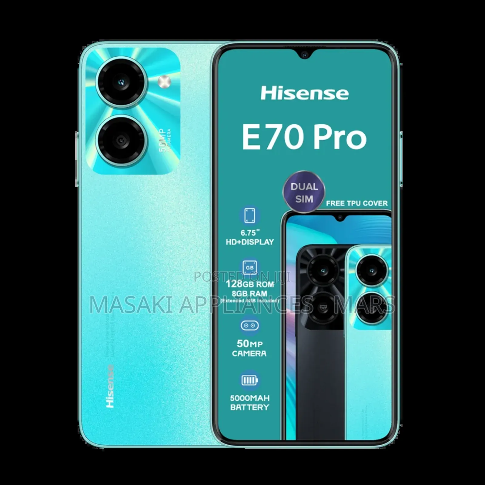 New Hisense E70 Pro 128 GB Blue