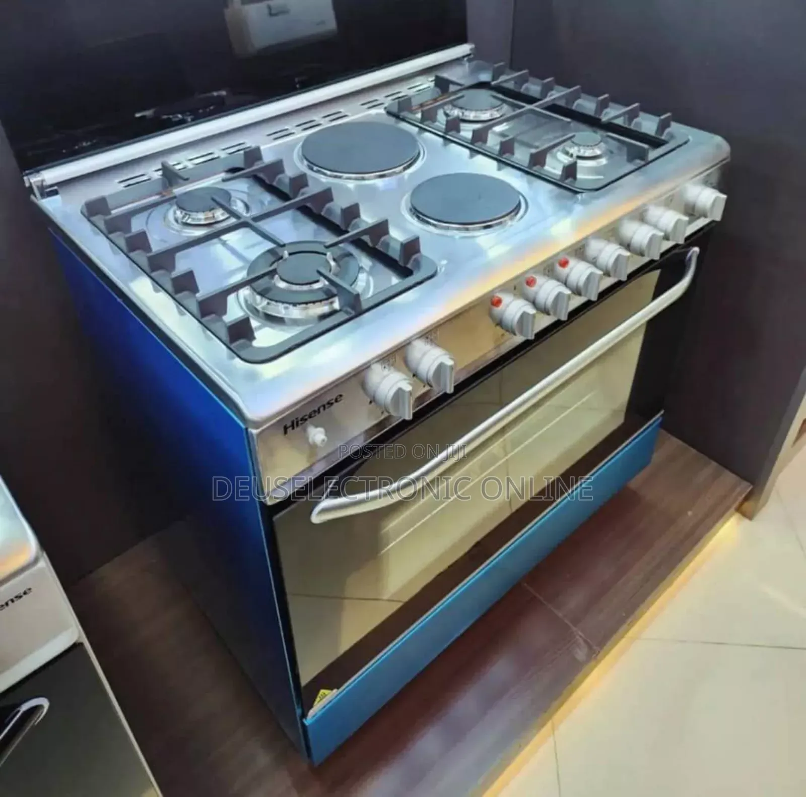 Hisense Cooker Hf942gees
4 Gas Burners