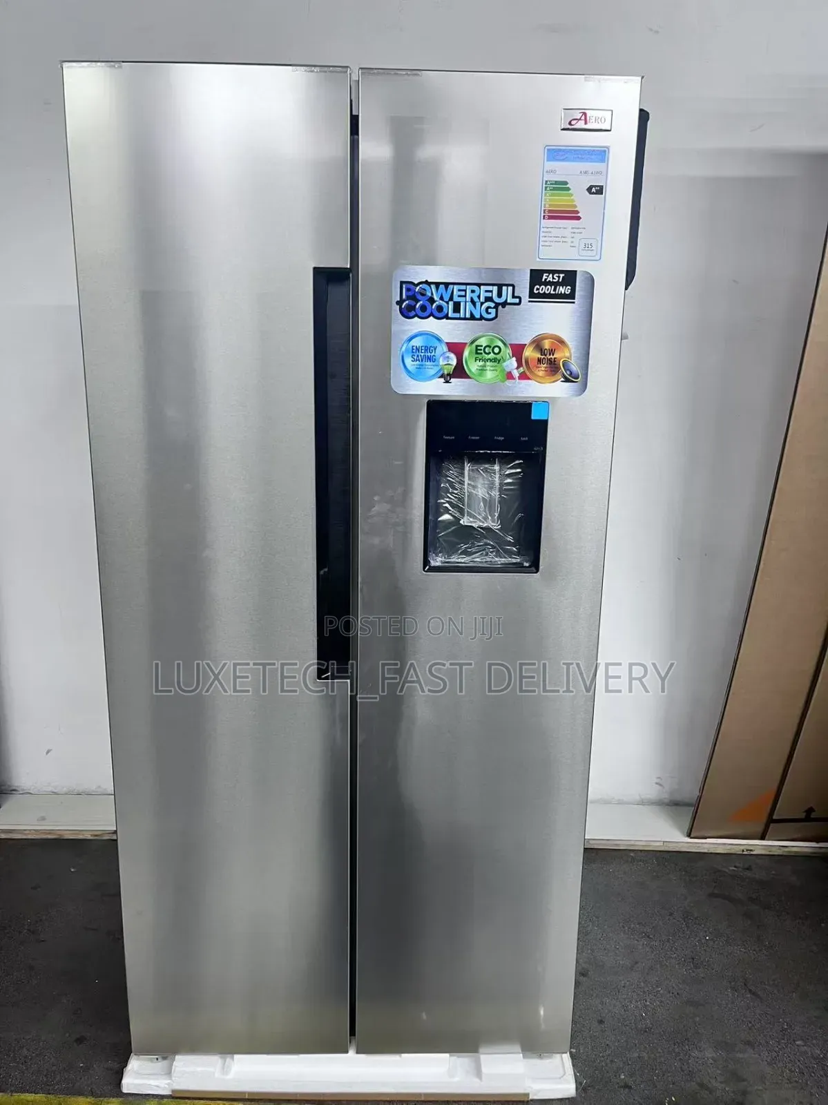 Aero Side-by-Side Fridge 450 Litres Non-Frost With a Water Dispenser