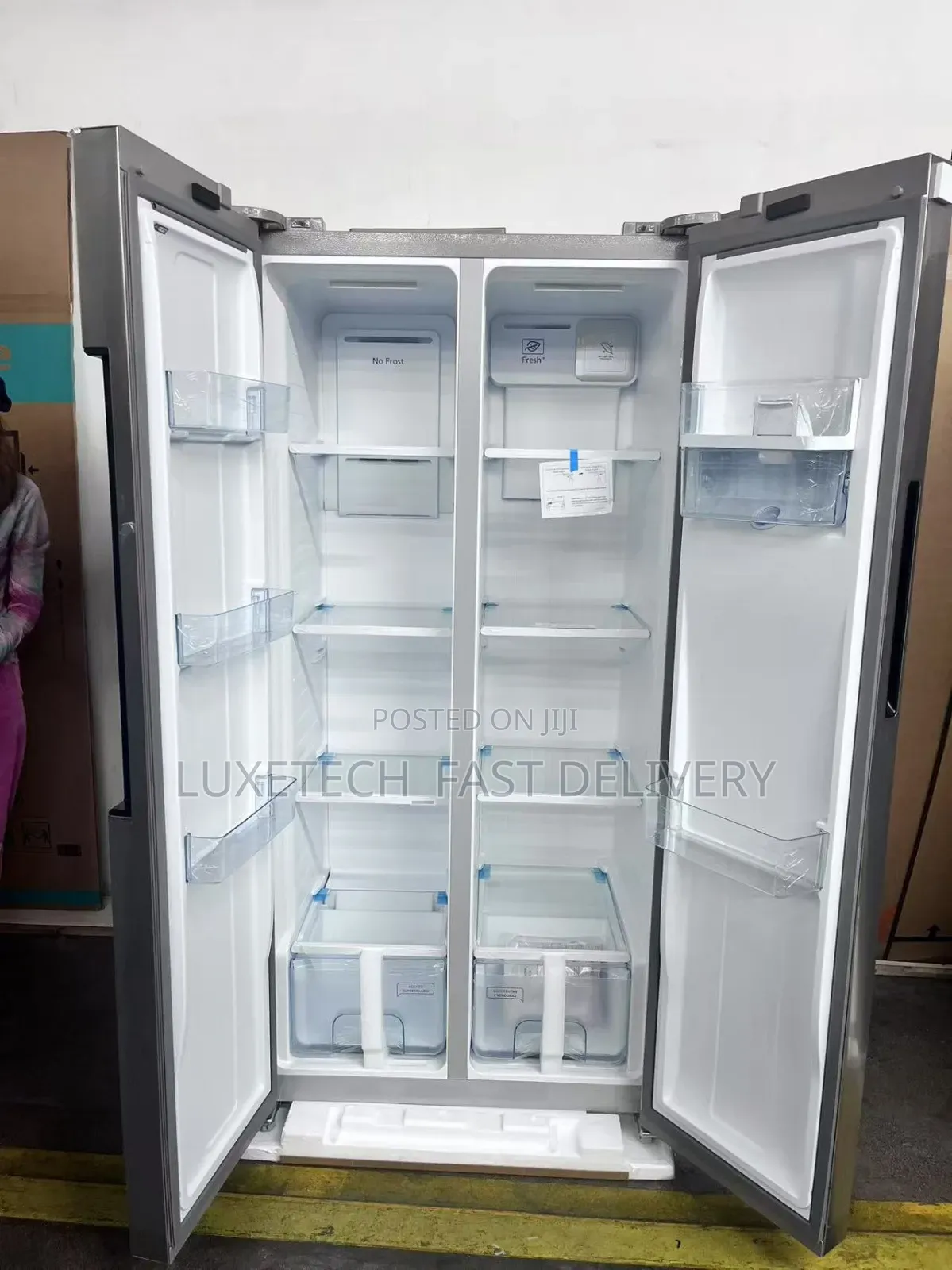 Aero Side-by-Side Fridge 450 Litres Non-Frost With a Water Dispenser