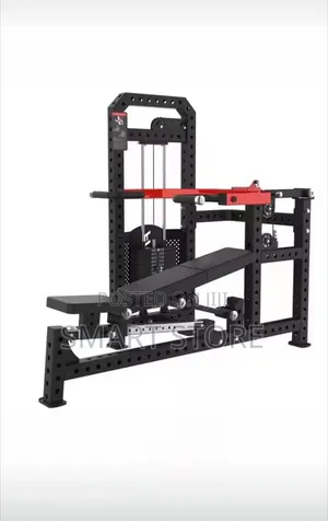 Heavy Duty Chest and Shoulder Press Station